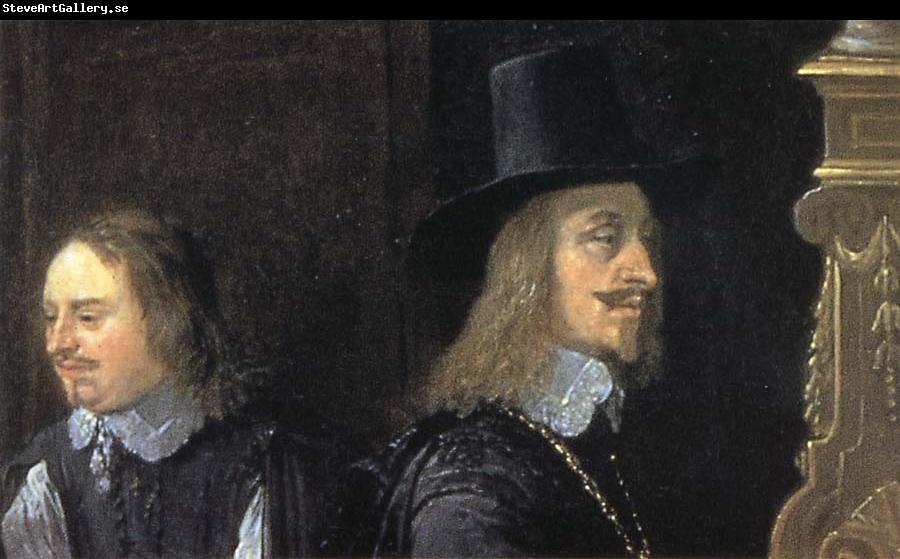 David Teniers Details of Archduke Leopold Wihelm's Galleries at Brussels